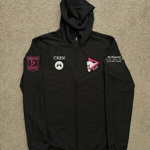 Ed Sheeran Crew Ipswich Town Portman Road Shows Zip Up Hoodie Jacket - Very Rare